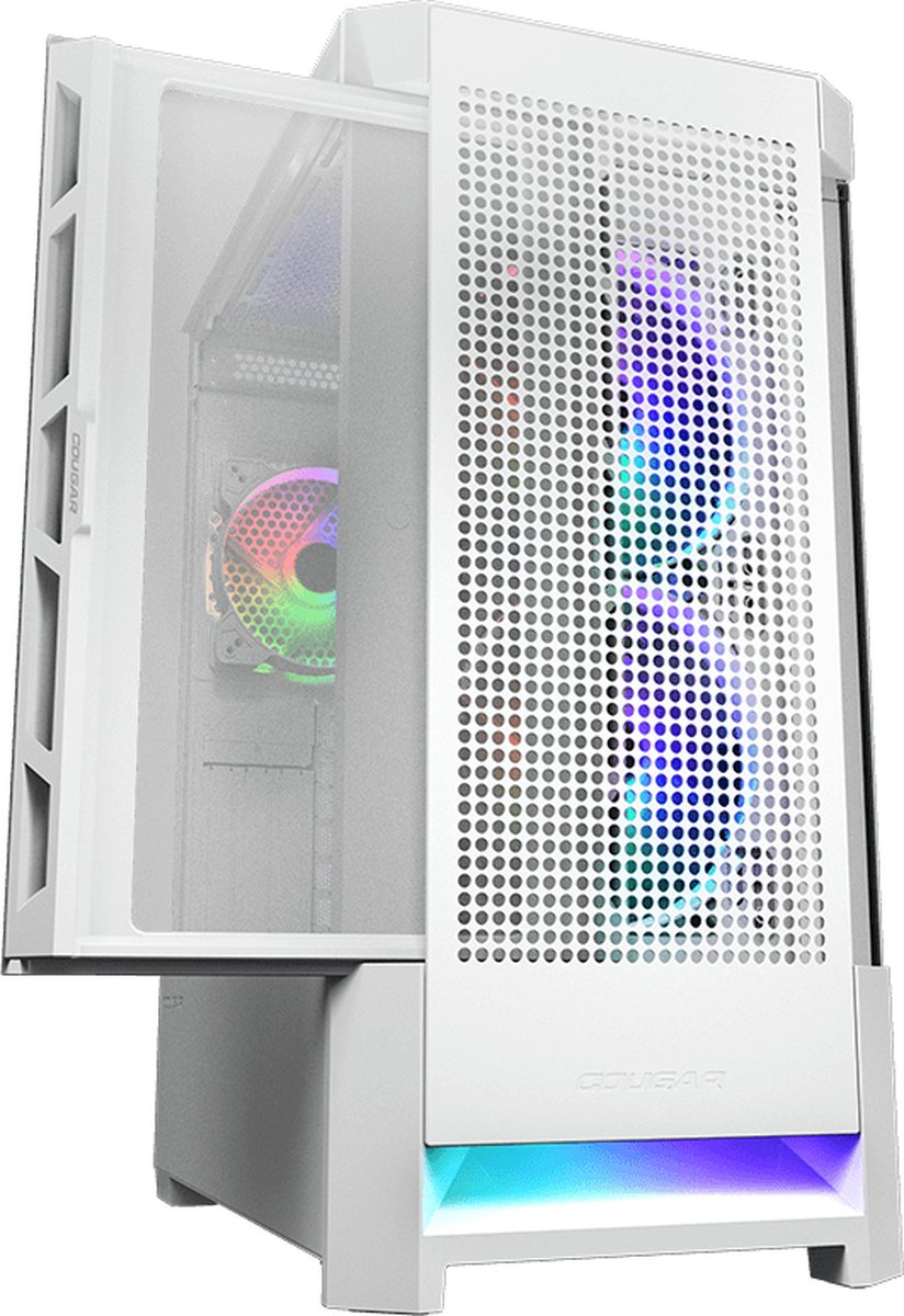COUGAR CGR-5ZD1W-AIR-RGB Midi Tower Wit