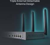 Bol.com TP-Link Omada ER706W draadloze router Gigabit Ethernet Dual-band (2.4 GHz / 5 GHz) Zwart aanbieding