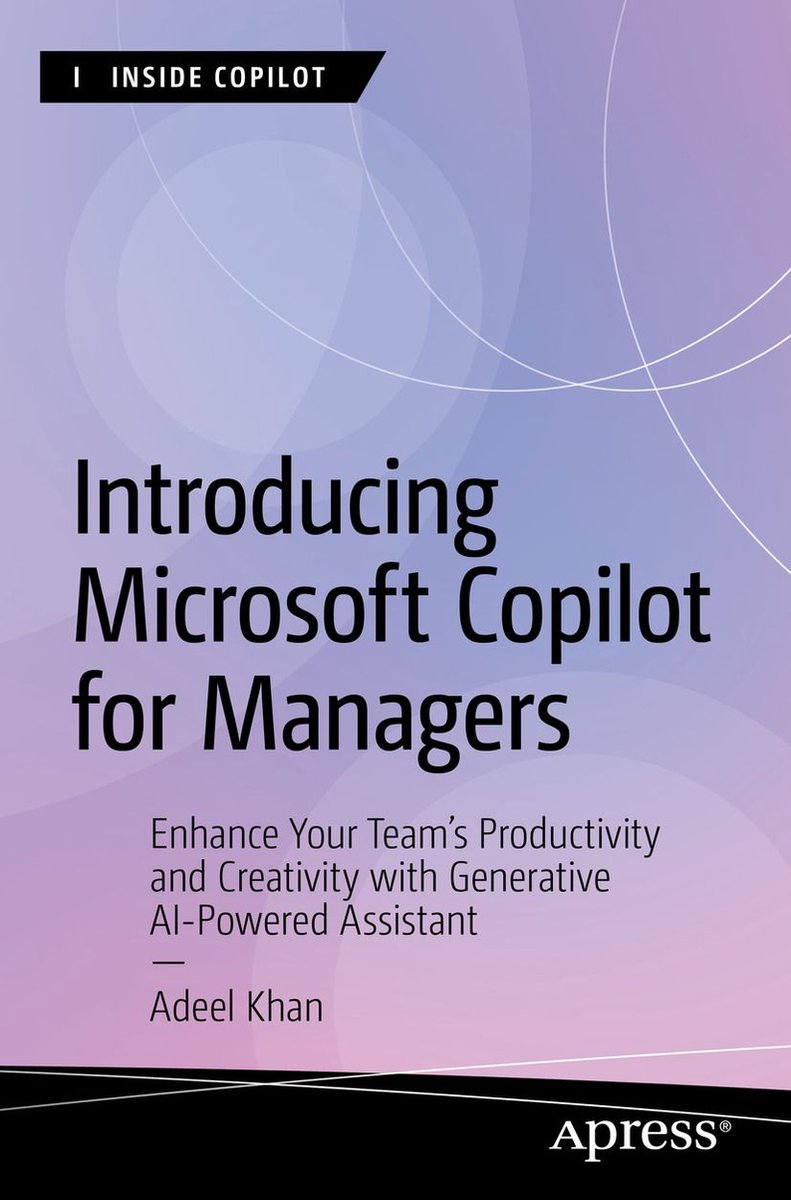Omslag van Professional and Applied Computing (R0) - Introducing Microsoft Copilot for Managers
