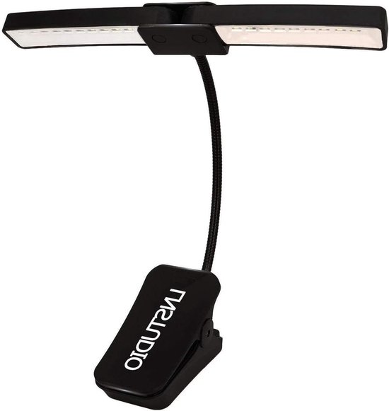 Led-bureaulamp, bedlampje met klem, bureaulamp voor oogbescherming, 10