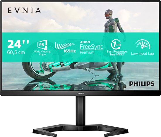 Philips Evnia M1 series 24M1N3200ZS - Full HD IPS Gaming Monitor - 165hz - 24 inch