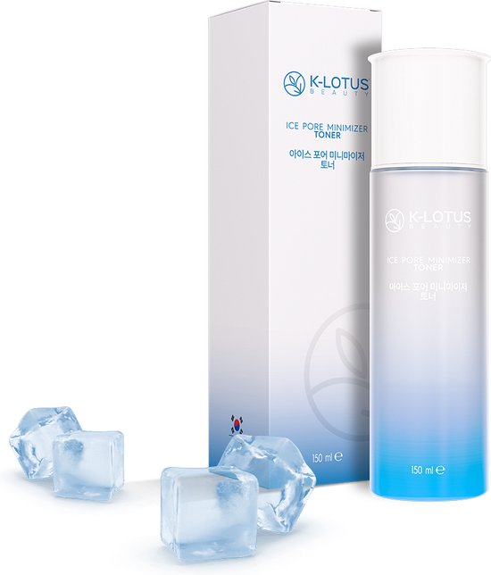 K-Lotus Beauty Ice Pore Toner 150 ml – Korean Skincare – Verfrissend, Hydraterend & Poriënverfijnend