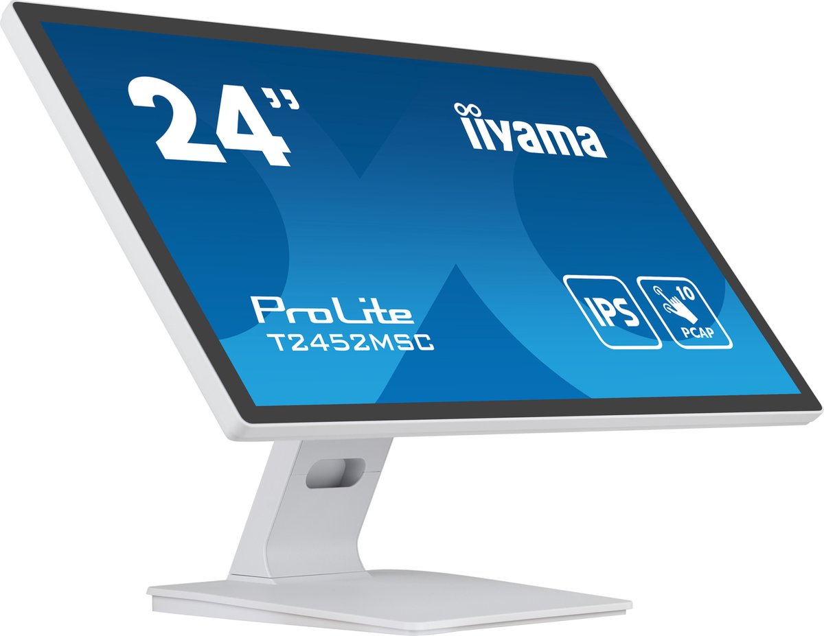 IIYAMA ProLite T2452MSC-W1 - 23,80 inch - 1.920 x 1.080 Pixel (Full HD) - IPS (In-Plane Switching)