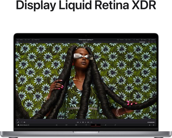 Apple Macbook Pro (2023) MNW83N/A - 16 inch - Apple M2 Pro - 512GB - Spacegrijs