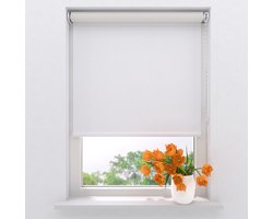 Rolgordijn Easy Verduisterend - White - 115 x 190 cm