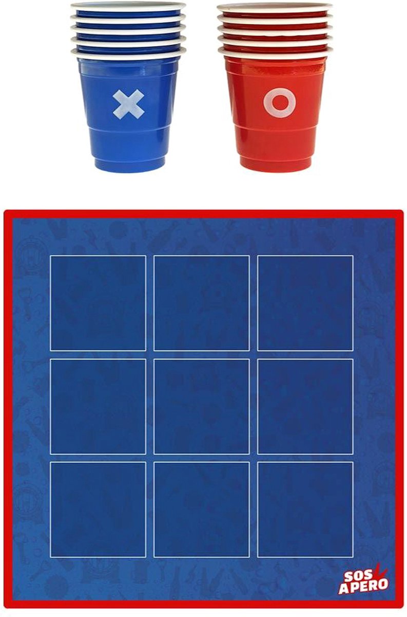 SUD TRADING - Drinkspel Tic Tac Toe