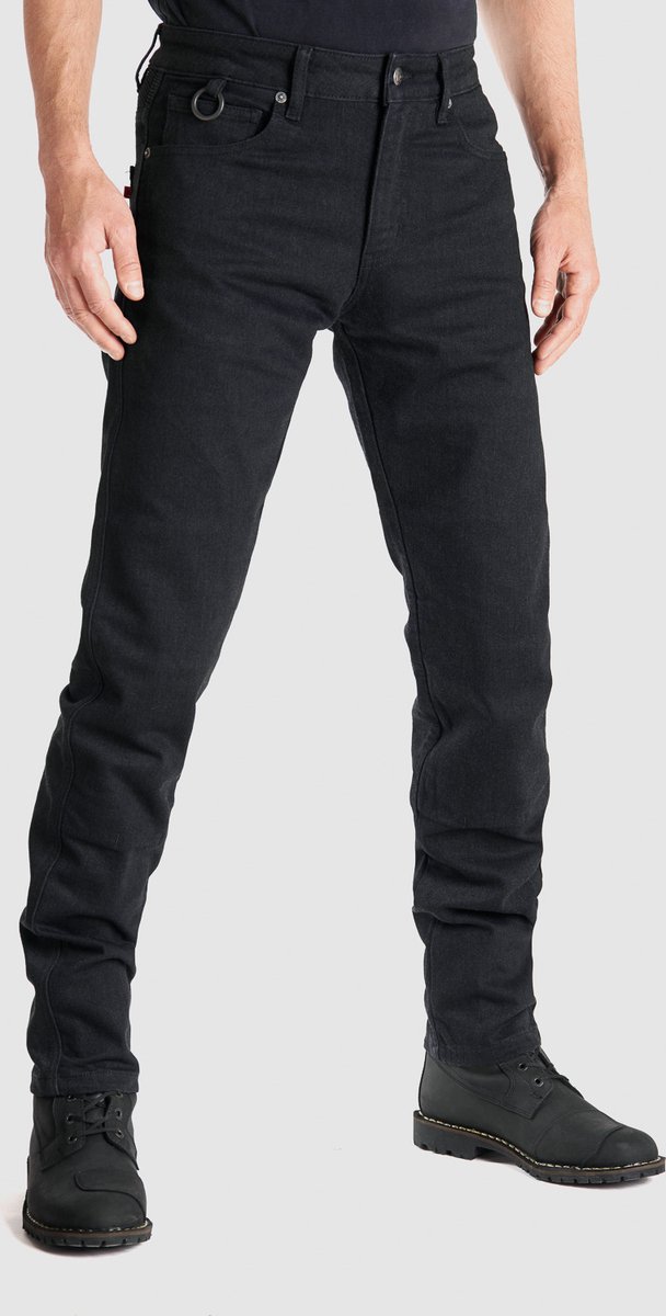 Pando Moto Karl Cor 02 Motorcycle Jeans Men'S Slim-Fit Cordura Black 32/34