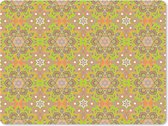 Muismat XXL - Bureau onderlegger - Bureau mat - Bohemian - Mandala - Patronen - 80x60 cm - XXL muismat