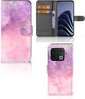 Coque OnePlus 10 Pro Flipcase Pink Purple Paint