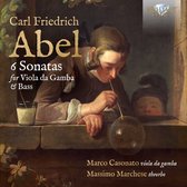 Marco Casonato - Abel: 6 Sonatas For Viola Da Gamba & Bass (CD)