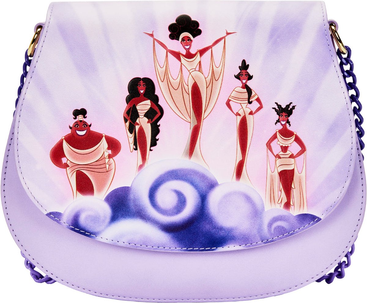 Disney Loungefly Crossbody Bag Hercules Muses