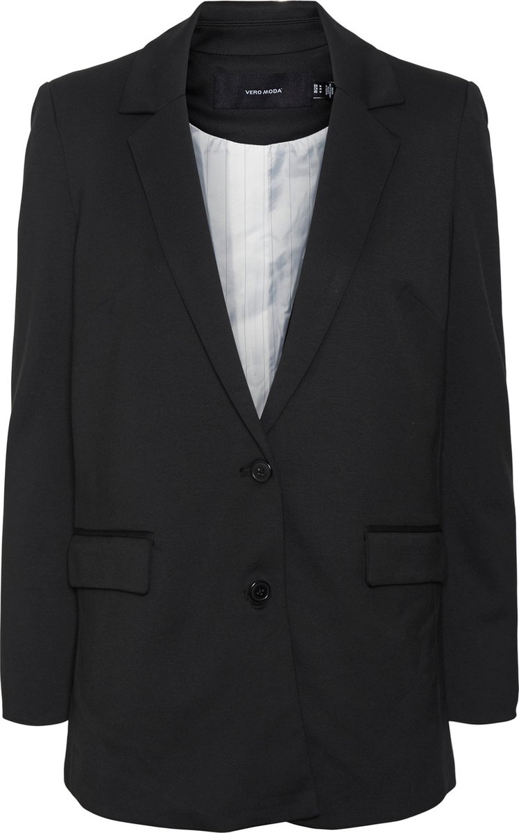 VERO MODA VMLUCCA LS LOOSE JERSEY BLAZER Dames Blazer - Maat S
