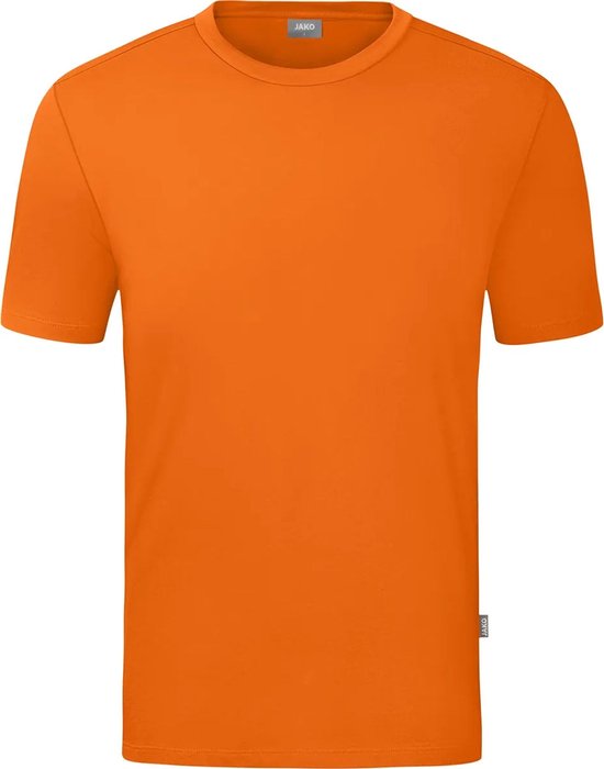 Jako Organic T-Shirt Heren - Oranje | Maat: