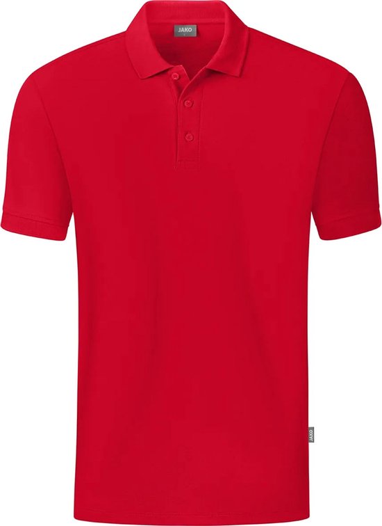 Jako Organic Polo Dames - Rood | Maat: