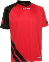 Patrick Victory Shirt Korte Mouw Heren - Rood / Zwart | Maat: 3XL
