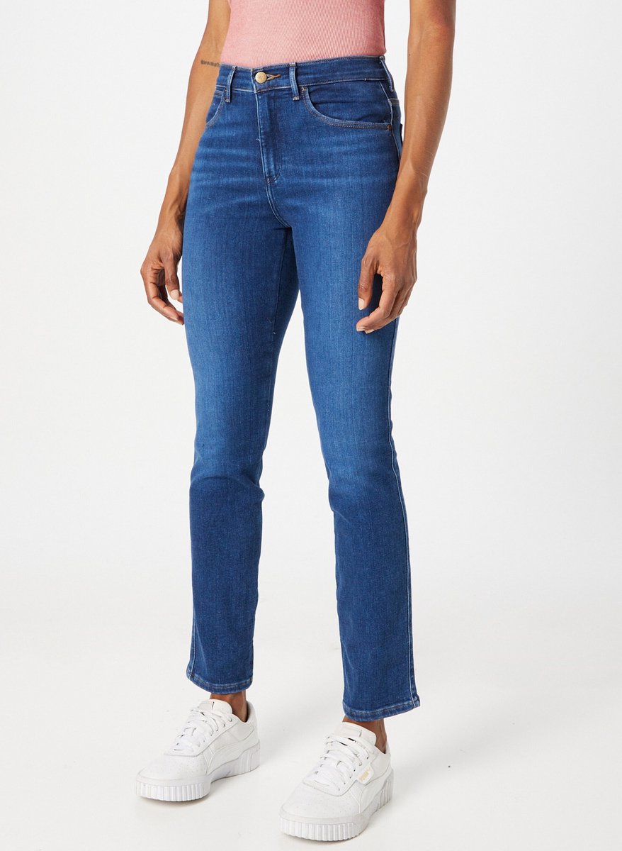 Wrangler jeans -27-30 Blauw