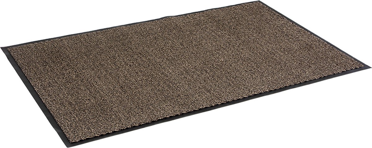 Rubbermagazijn Deurmat voor binnen 90 x 150 cm - Bruin