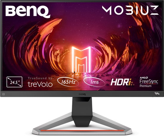 BenQ Mobiuz EX2510S Gaming Monitor - 24 inch Full HD 165Hz