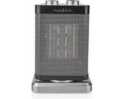 Nedis Keramische PTC-Ventilatorkachel - 1000 / 1500 W - 2 Verwarmingsmodi - Instelbare thermostaat…