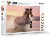 Puzzle Rebo 500 pièces - Horse dans l'eau