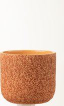 J-Line bloempot Ruw - keramiek - terracotta - extra large - Ø 24.50 cm