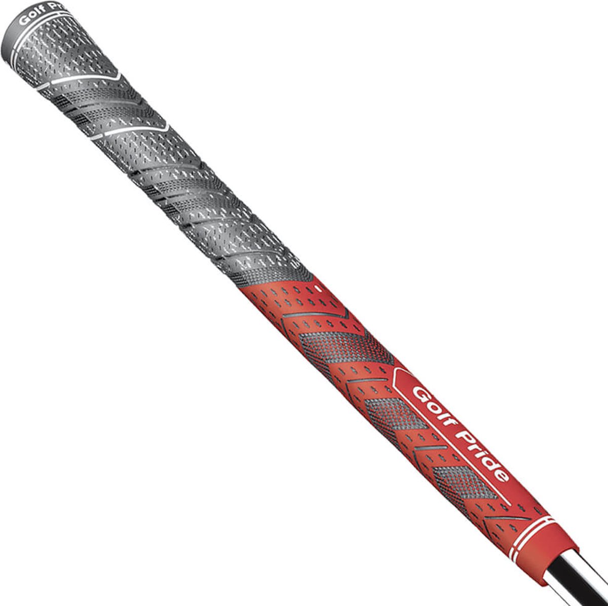 GolfPride MultiCompound Plus 4 Standaard Grip - Charcoal Rood