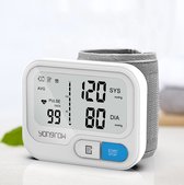 Bol.com Bloeddrukmeter – Digitale Pols Bloeddrukmeter - Polsbloeddrukmeter met Hartslagmeter - 99 Groepsgeheugen - Grote Letterg... aanbieding