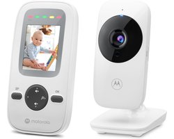 Motorola Nursery Babyfoon met Camera - Baby Monitor VM481 - Baby Camera met – 2,0‑Inch Kleurenscherm – Infrarood Nachtzicht – Digitale Zoom – LED Geluidsindicator – FHSS Connectie - 300M Bereik