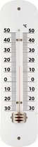 Thermometer wit voor binnen en buiten - Weermeters en buitenthermometers