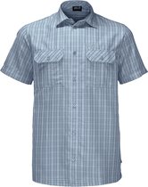 Jack Wolfskin Thompson Shirt Men - Outdoorblouse - Heren - Blue Fog Checck - Maat M