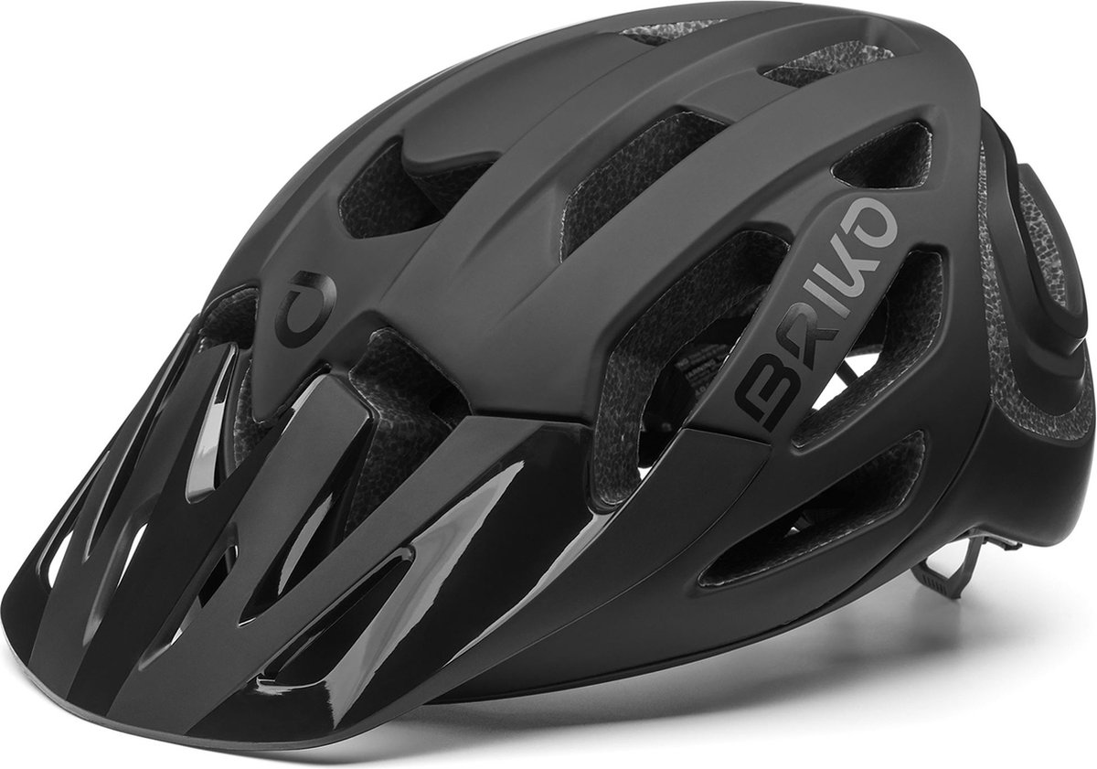 Briko Fietshelm Sismic Fietshelm ZWART - Maat Size M
