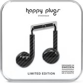 Happy Plugs Earbud Plus - In-ear oordopjes - Zwart/Carbon