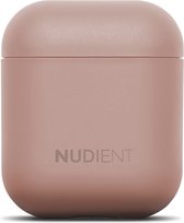 Nudient Hoesje geschikt voor Apple AirPods 2 Hardcase Hoesje | Nudient Thin - Dusty Pink | Roze