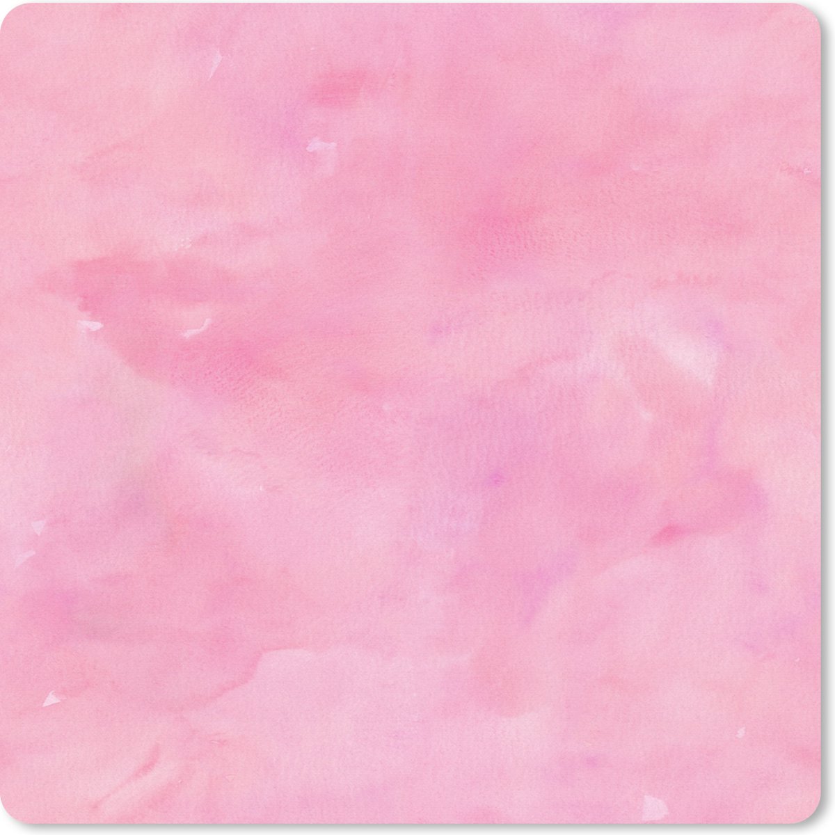 Muismat XXL 50x50 cm - Bureau onderlegger - Bureau mat Waterverf - Patronen - Roze - Verf - Bureaumat - Gaming mousepad xl - Bureaulegger groot - Computer deskmat