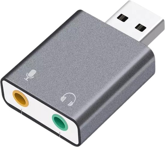 AdroitGoods Externe USB (3D) Geluidskaart Adapter