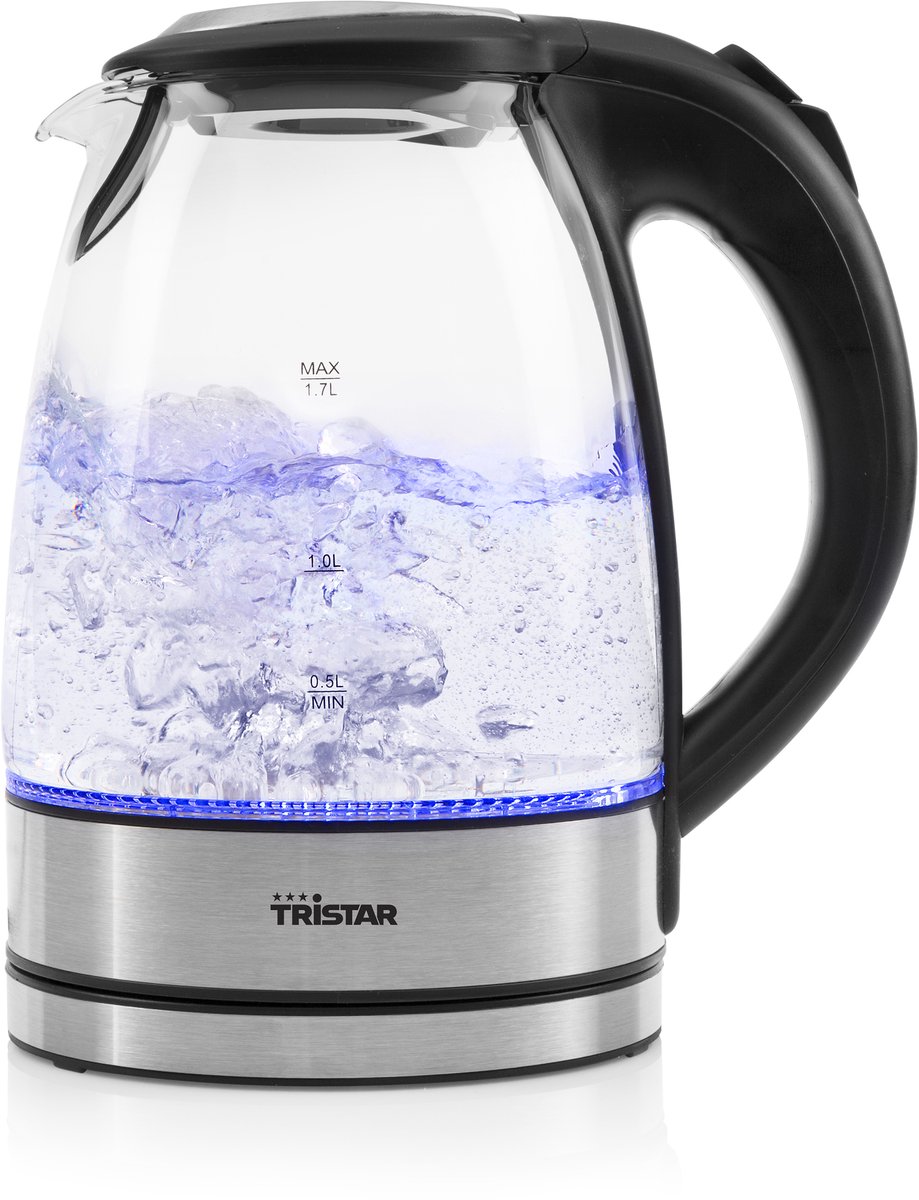 Tristar Waterkoker WK-3377 2200 W 1.7 L glas