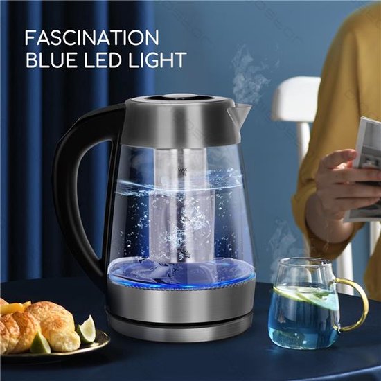 Prachtig Design Waterkoker met LED-verlichting (2200W
