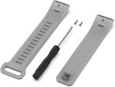 Bracelet en Siliconen (gris), adapté pour Huawei Band 2 & Band 2 Pro
