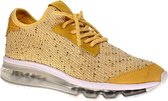 La Strada Dames Sneaker 1912612-4582 woven yellow Maat 37