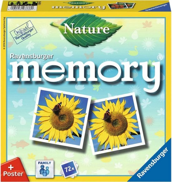 Family memory Nature - Kinderspel