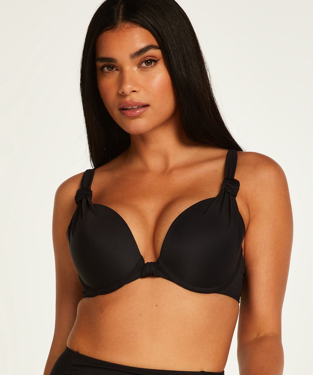 Hunkemöller Luxe Push Up Dames Bikinitopje - Zwart — afbeelding 13