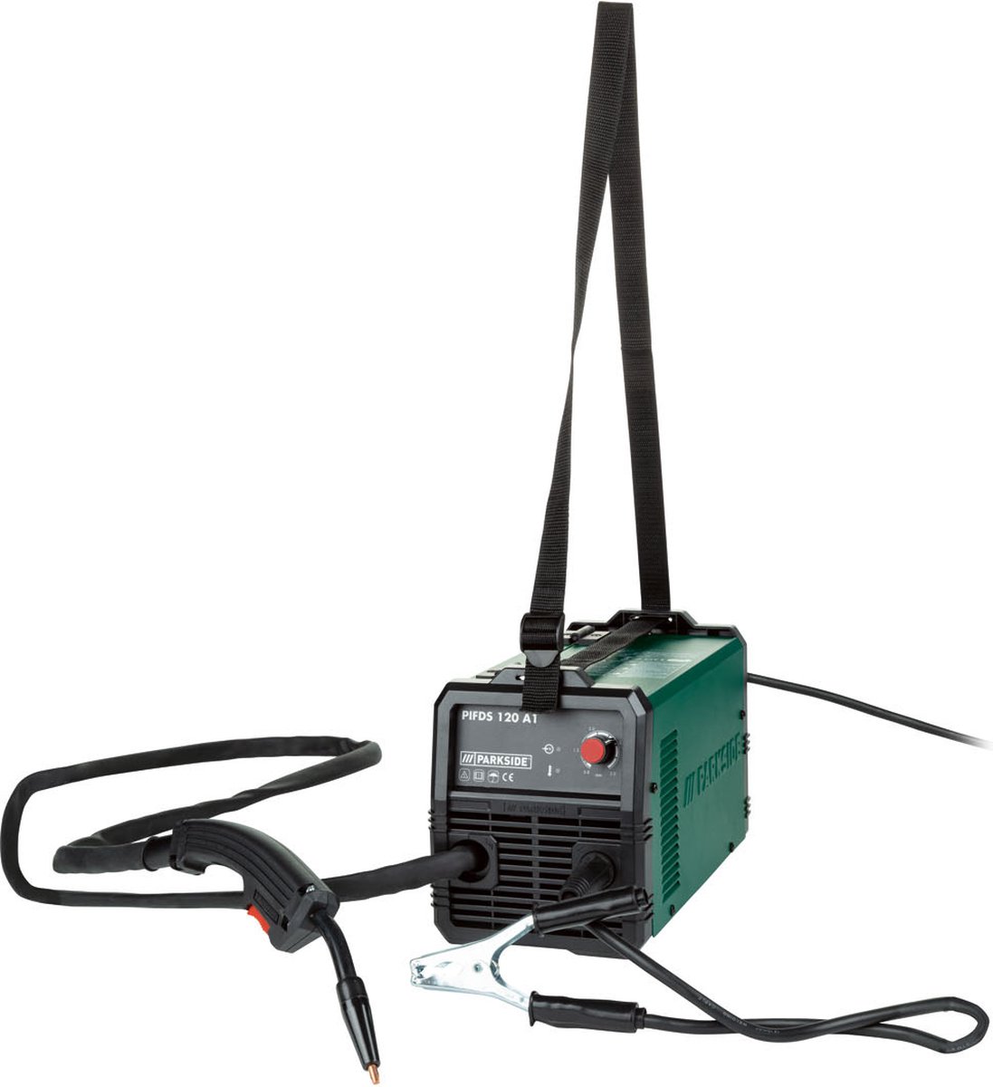 Parkside Inverter Vuldraad Lasapparaat - Lastechniek: lassen met gevulde draad - Lasstroom: 25-120 A - Vermogen: 230 V - Inverter technologie - Optimale lasresultaten - Ventilator koeling – foto 3