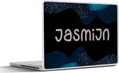 Laptop sticker - 11.6 inch - Jasmijn - Pastel - Meisje - 30x21cm - Laptopstickers - Laptop skin - Cover