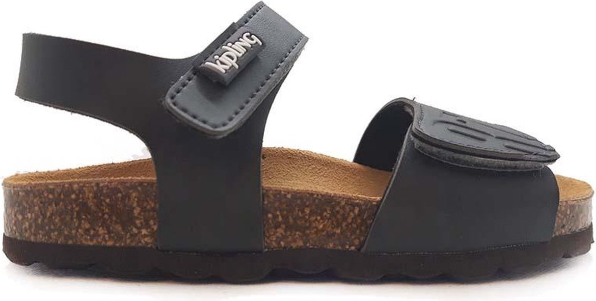 Grijze Kipling Sandalen Guy Dark Grey