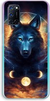 Case Company® - Hoesje geschikt voor Oppo A72 hoesje - Wolf Dreamcatcher - Soft Cover Telefoonhoesje - Bescherming aan alle Kanten en Schermrand