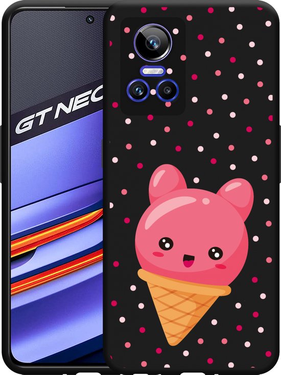 iVoler Cover per Realme GT Neo3 / Realme GT Neo 3, Custodia Trasparente per Assorbimento Degli Urti con Paraurti in TPU Morbido, Sottile Morbida in