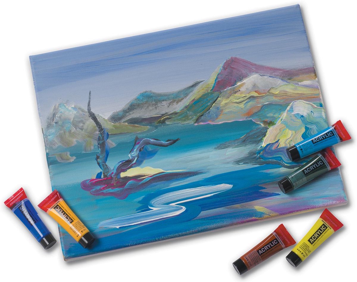 Amsterdam Standard Series acrylverf landschap set | 12 × 20 ml — afbeelding 3