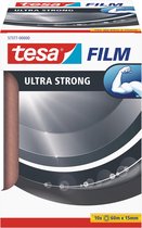 tesa 57377-00000-02 Plakband Ultra Strong Transparant (l x b) 60 m x 15 mm 10 stuk(s)
