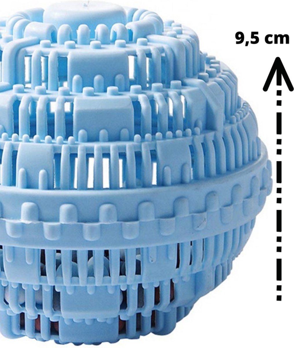 Boule doseuse 5 pièces - Boule de lavage - Vizirettes pour détergent -  Bouchon doseur