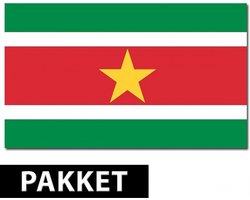 Suriname versiering pakket